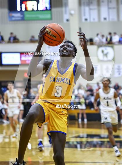 Thumbnail 3 in Noblesville vs Carmel (IHSAA 4A Sectional Semi Final Playoff) photogallery.
