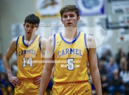 Thumbnail 3 in Noblesville vs Carmel (IHSAA 4A Sectional Semi Final Playoff) photogallery.