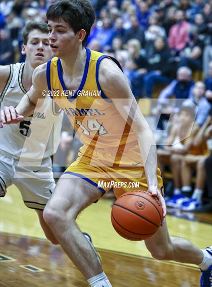 Thumbnail 1 in Noblesville vs Carmel (IHSAA 4A Sectional Semi Final Playoff) photogallery.