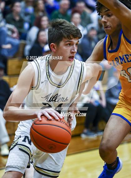 Thumbnail 1 in Noblesville vs Carmel (IHSAA 4A Sectional Semi Final Playoff) photogallery.