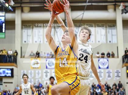 Thumbnail 1 in Noblesville vs Carmel (IHSAA 4A Sectional Semi Final Playoff) photogallery.