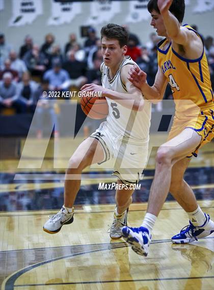 Thumbnail 1 in Noblesville vs Carmel (IHSAA 4A Sectional Semi Final Playoff) photogallery.