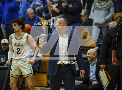 Thumbnail 3 in Noblesville vs Carmel (IHSAA 4A Sectional Semi Final Playoff) photogallery.