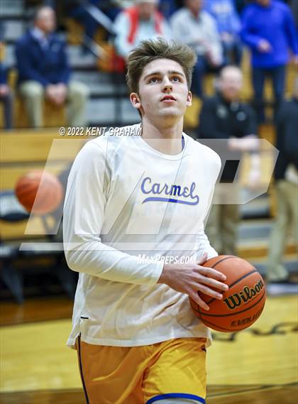 Thumbnail 3 in Noblesville vs Carmel (IHSAA 4A Sectional Semi Final Playoff) photogallery.