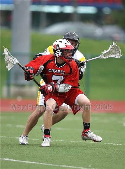 Thumbnail 1 in Coppell vs Highland Park (District Semi Final) photogallery.