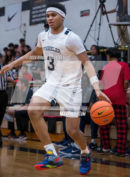 Thumbnail 1 in Wheeler vs. Brewster Academy National (Iolani Classic) photogallery.