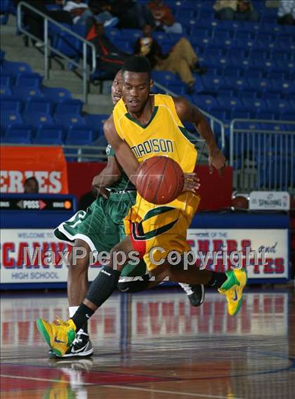 Thumbnail 3 in Madison [James] vs Mesquite Poteet (Metroplex Thanksgiving Hoopfest) photogallery.