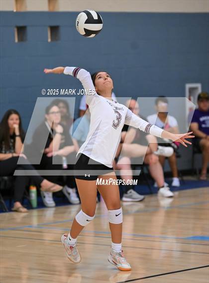 Thumbnail 3 in Estrella Foothills vs. Trivium Prep  (Wolves Classic Volleyball Tournament) photogallery.