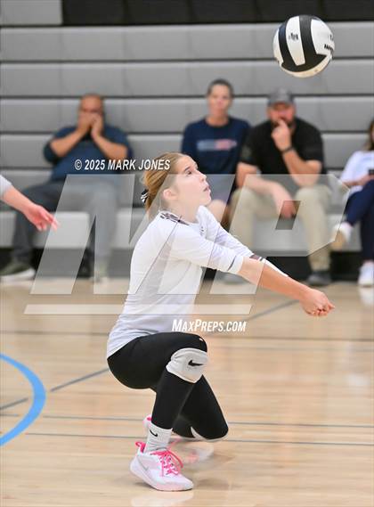 Thumbnail 2 in Estrella Foothills vs. Trivium Prep  (Wolves Classic Volleyball Tournament) photogallery.