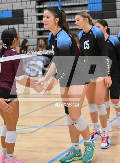 Thumbnail 2 in Estrella Foothills vs. Trivium Prep  (Wolves Classic Volleyball Tournament) photogallery.