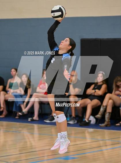 Thumbnail 2 in Estrella Foothills vs. Trivium Prep  (Wolves Classic Volleyball Tournament) photogallery.