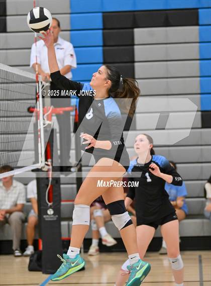 Thumbnail 1 in Estrella Foothills vs. Trivium Prep  (Wolves Classic Volleyball Tournament) photogallery.