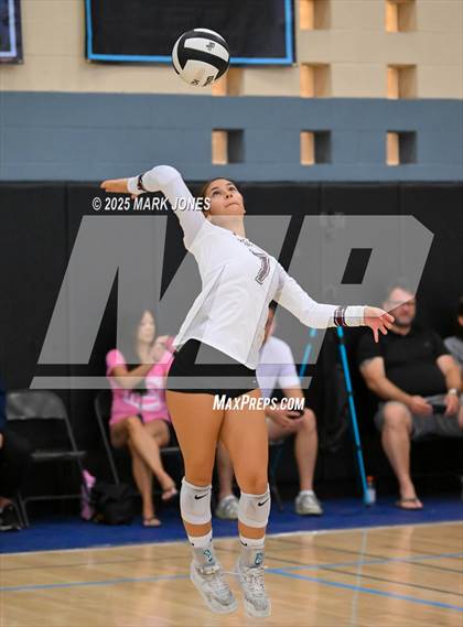 Thumbnail 3 in Estrella Foothills vs. Trivium Prep  (Wolves Classic Volleyball Tournament) photogallery.
