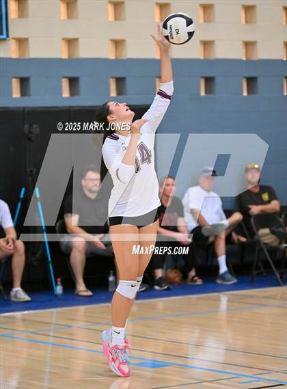 Thumbnail 1 in Estrella Foothills vs. Trivium Prep  (Wolves Classic Volleyball Tournament) photogallery.