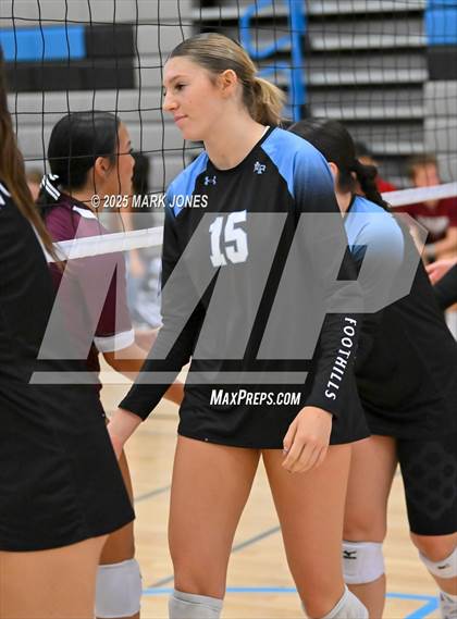 Thumbnail 3 in Estrella Foothills vs. Trivium Prep  (Wolves Classic Volleyball Tournament) photogallery.