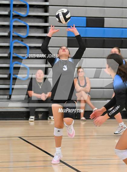 Thumbnail 3 in Estrella Foothills vs. Trivium Prep  (Wolves Classic Volleyball Tournament) photogallery.
