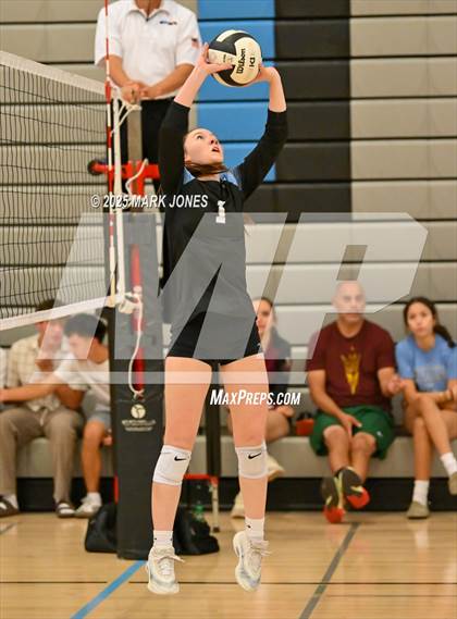 Thumbnail 1 in Estrella Foothills vs. Trivium Prep  (Wolves Classic Volleyball Tournament) photogallery.