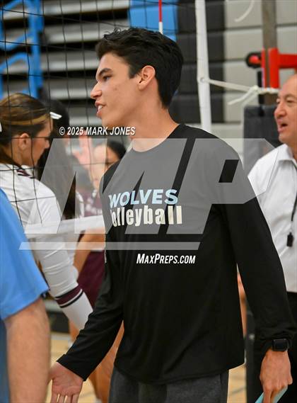 Thumbnail 3 in Estrella Foothills vs. Trivium Prep  (Wolves Classic Volleyball Tournament) photogallery.