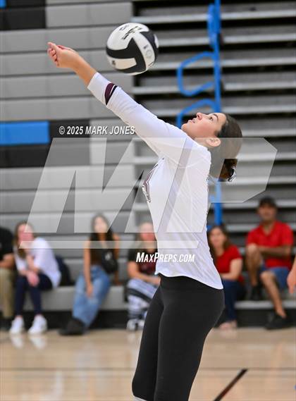 Thumbnail 2 in Estrella Foothills vs. Trivium Prep  (Wolves Classic Volleyball Tournament) photogallery.