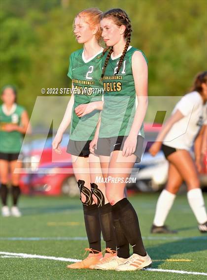 Thumbnail 2 in Croatan @ Eastern Alamance (NCHSAA 3A East Regional Final) photogallery.