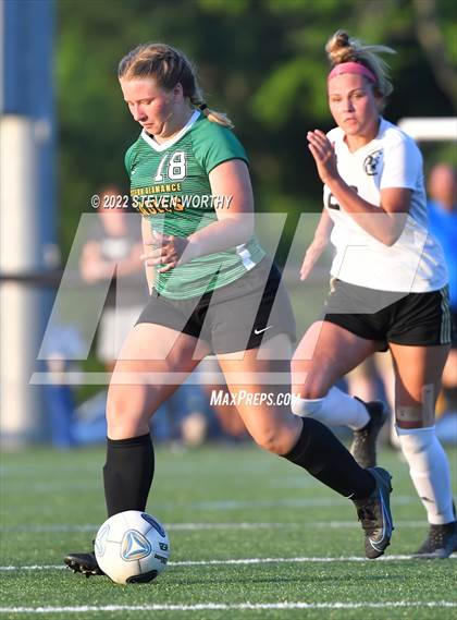 Thumbnail 2 in Croatan @ Eastern Alamance (NCHSAA 3A East Regional Final) photogallery.