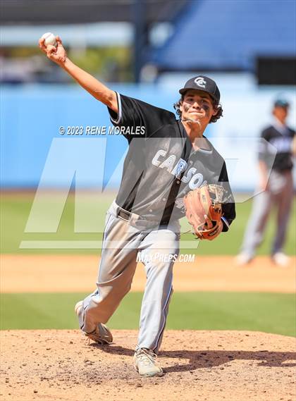 Thumbnail 2 in Carson vs Birmingham (CIF LACS Open Div Championship) photogallery.