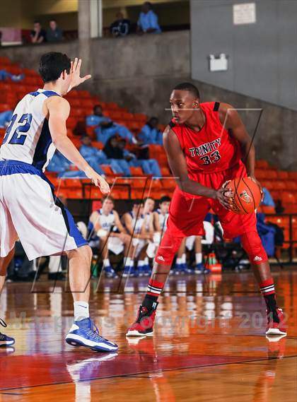 Thumbnail 3 in Nolan Catholic vs. Trinity (DFW Basketball Challenge) photogallery.