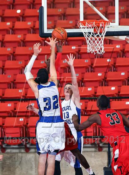 Thumbnail 3 in Nolan Catholic vs. Trinity (DFW Basketball Challenge) photogallery.