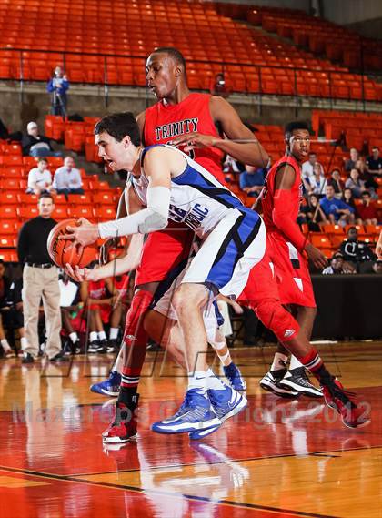 Thumbnail 3 in Nolan Catholic vs. Trinity (DFW Basketball Challenge) photogallery.