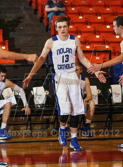 Thumbnail 3 in Nolan Catholic vs. Trinity (DFW Basketball Challenge) photogallery.