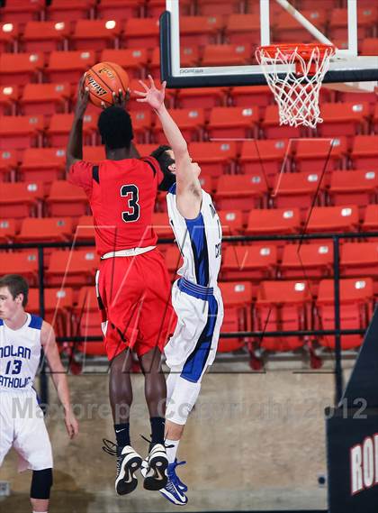 Thumbnail 3 in Nolan Catholic vs. Trinity (DFW Basketball Challenge) photogallery.