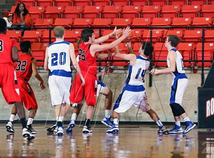 Thumbnail 3 in Nolan Catholic vs. Trinity (DFW Basketball Challenge) photogallery.