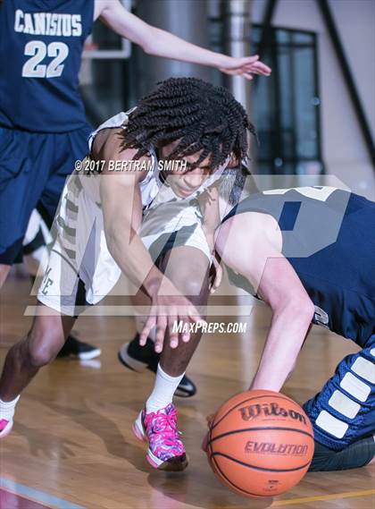 Thumbnail 2 in Canisius @ Middle Early College (MLK Classic) photogallery.