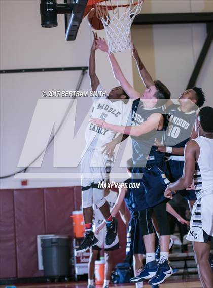 Thumbnail 1 in Canisius @ Middle Early College (MLK Classic) photogallery.