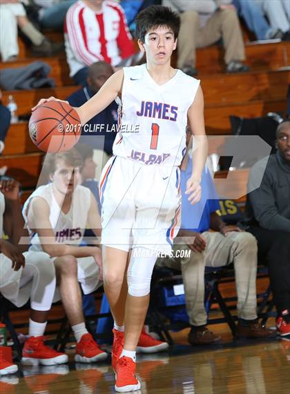 Thumbnail 1 in St. Mary's Ryken vs James Island (Rotary Roundball Classic) photogallery.