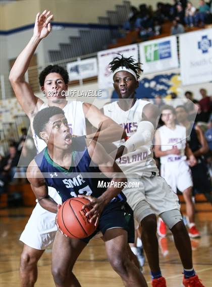 Thumbnail 3 in St. Mary's Ryken vs James Island (Rotary Roundball Classic) photogallery.