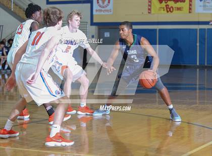 Thumbnail 1 in St. Mary's Ryken vs James Island (Rotary Roundball Classic) photogallery.