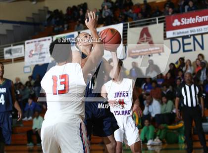 Thumbnail 1 in St. Mary's Ryken vs James Island (Rotary Roundball Classic) photogallery.