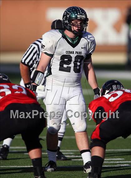 Thumbnail 3 in Cedar Park vs. Lake Travis (4A Region 4 Quarterfinals) photogallery.