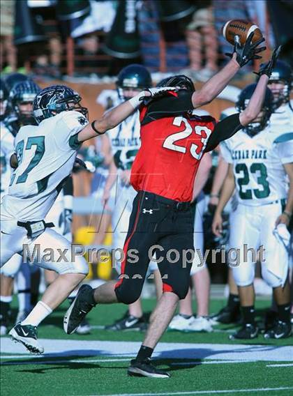 Thumbnail 3 in Cedar Park vs. Lake Travis (4A Region 4 Quarterfinals) photogallery.