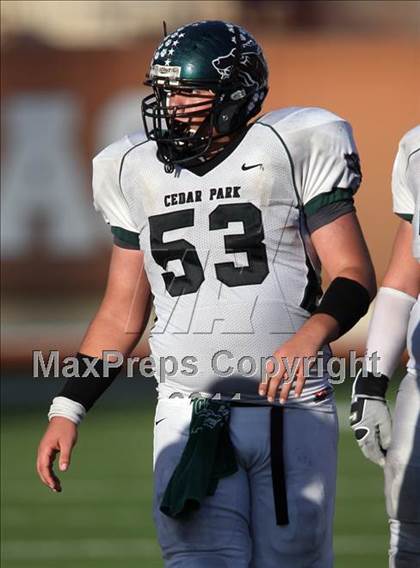 Thumbnail 1 in Cedar Park vs. Lake Travis (4A Region 4 Quarterfinals) photogallery.