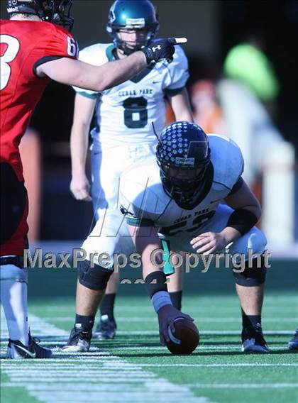 Thumbnail 2 in Cedar Park vs. Lake Travis (4A Region 4 Quarterfinals) photogallery.