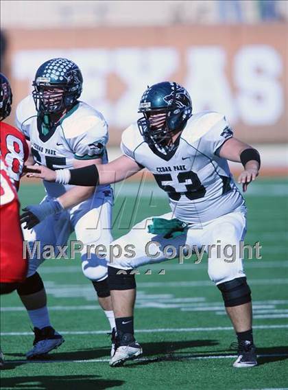 Thumbnail 2 in Cedar Park vs. Lake Travis (4A Region 4 Quarterfinals) photogallery.