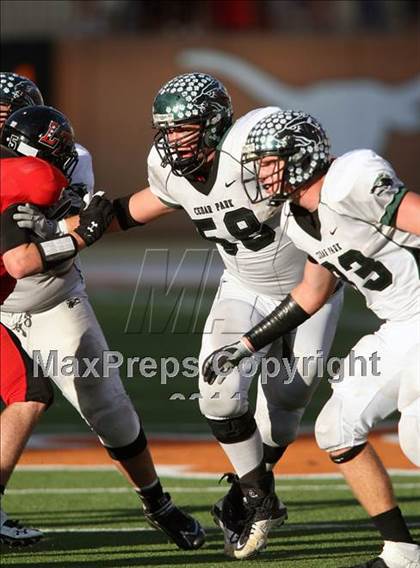 Thumbnail 2 in Cedar Park vs. Lake Travis (4A Region 4 Quarterfinals) photogallery.