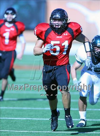 Thumbnail 2 in Cedar Park vs. Lake Travis (4A Region 4 Quarterfinals) photogallery.