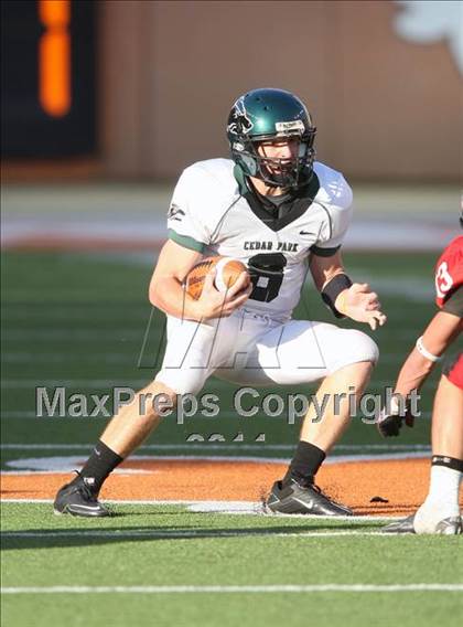 Thumbnail 2 in Cedar Park vs. Lake Travis (4A Region 4 Quarterfinals) photogallery.