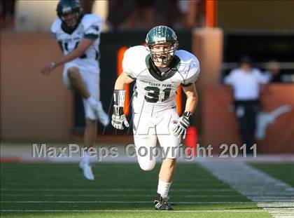 Thumbnail 2 in Cedar Park vs. Lake Travis (4A Region 4 Quarterfinals) photogallery.