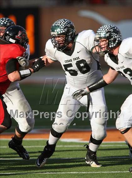 Thumbnail 1 in Cedar Park vs. Lake Travis (4A Region 4 Quarterfinals) photogallery.