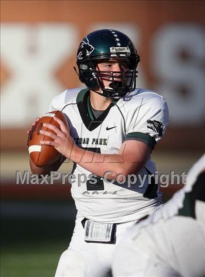 Thumbnail 3 in Cedar Park vs. Lake Travis (4A Region 4 Quarterfinals) photogallery.