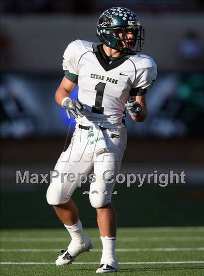 Thumbnail 2 in Cedar Park vs. Lake Travis (4A Region 4 Quarterfinals) photogallery.